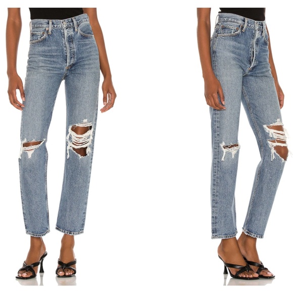 AGOLDE 90s Pinch Waist Jean in Backdrop Size 26
